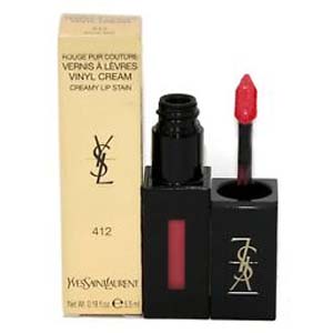 Yves Saint Laurent Rouge Pur Couture Vernis A Levres Vinyl Cream Lipgloss 412 Rose Mix Cream Lipstain 5.5ml