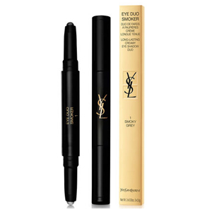 Yves Saint Laurent Eye Duo Smoker - Long Lasting Creamy Eye Shadow Duo 01 Smoky Grey 2 x 0.8gr