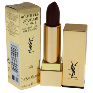 Yves Saint Laurent Rouge Pur Couture - The Mats 222 Black Red Code Lipstick Couleur Pure Mat Eclatant 3.8ml