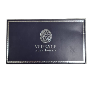 Versace Pour Homme Mini Perfume Set - Edt Mini 5ml + Hair and Body Shampoo 25ml + Aftershve Balm 25ml